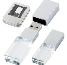 8190-16GB Kristal USB Bellek