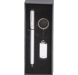 8210-16GB Metal USB Bellek ve Kalem Seti