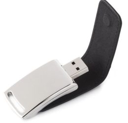 8745-32GB Deri USB Bellek