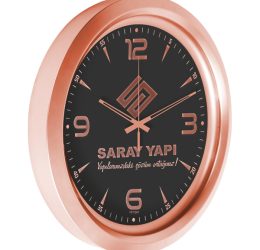 V30-743-B Metalize Duvar Saati