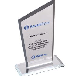 EKT-310-ŞF Kristal Plaket