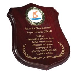 BK-76 Ahşap Plaket