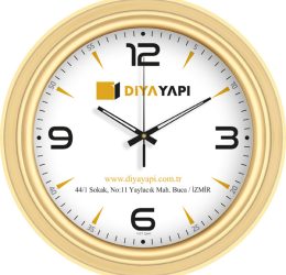 V30-527-A Plastik Duvar Saati